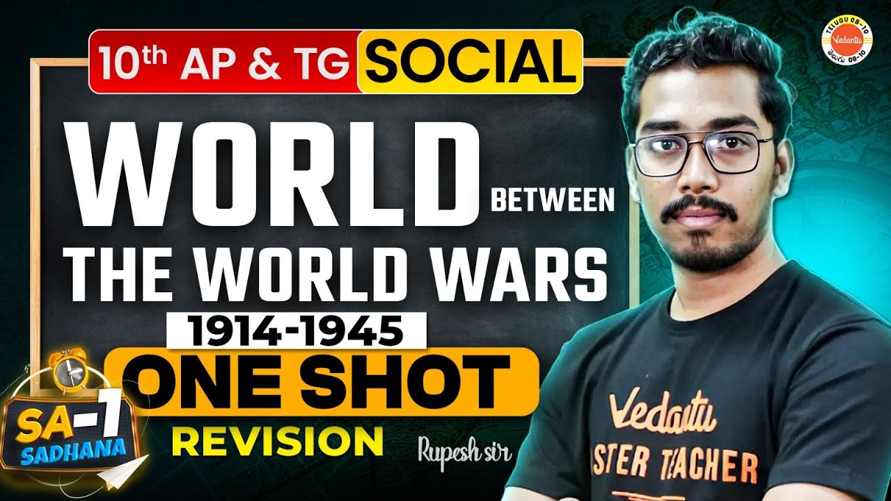 World Between the World Wars (1914–1945)| SA-1 | One Shot Revision | Class 10 | SSC 2025 | Rupesh