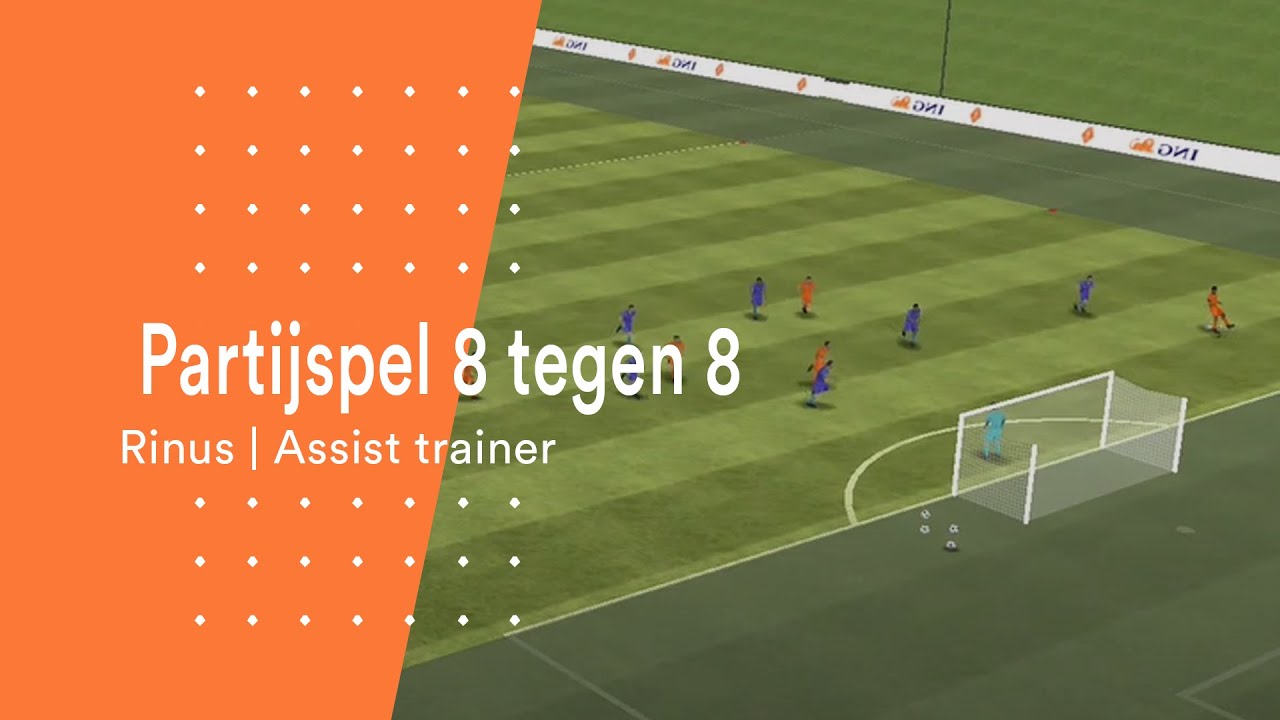 Partijspel 8 tegen 8 | Aanvallen | Rinus
