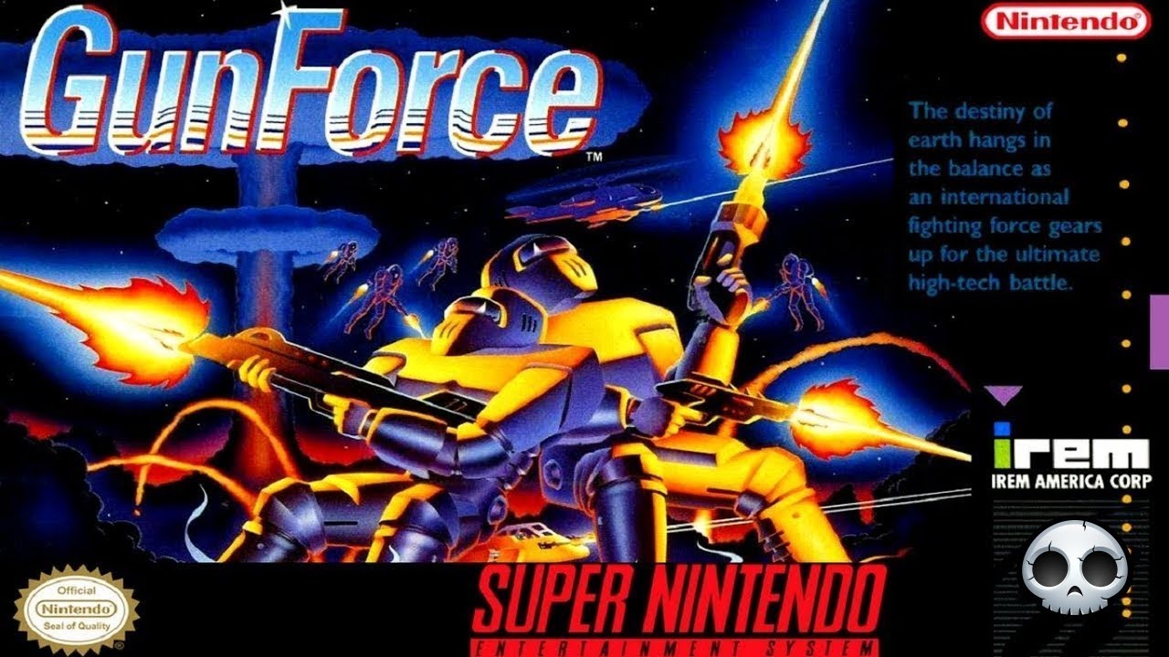 Gunforce (SNES) - YouTube