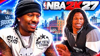 DUKE DENNIS ENJOYS PLAYING NBA 2K27 AFTER PLAYING HIS FIRST GAMES