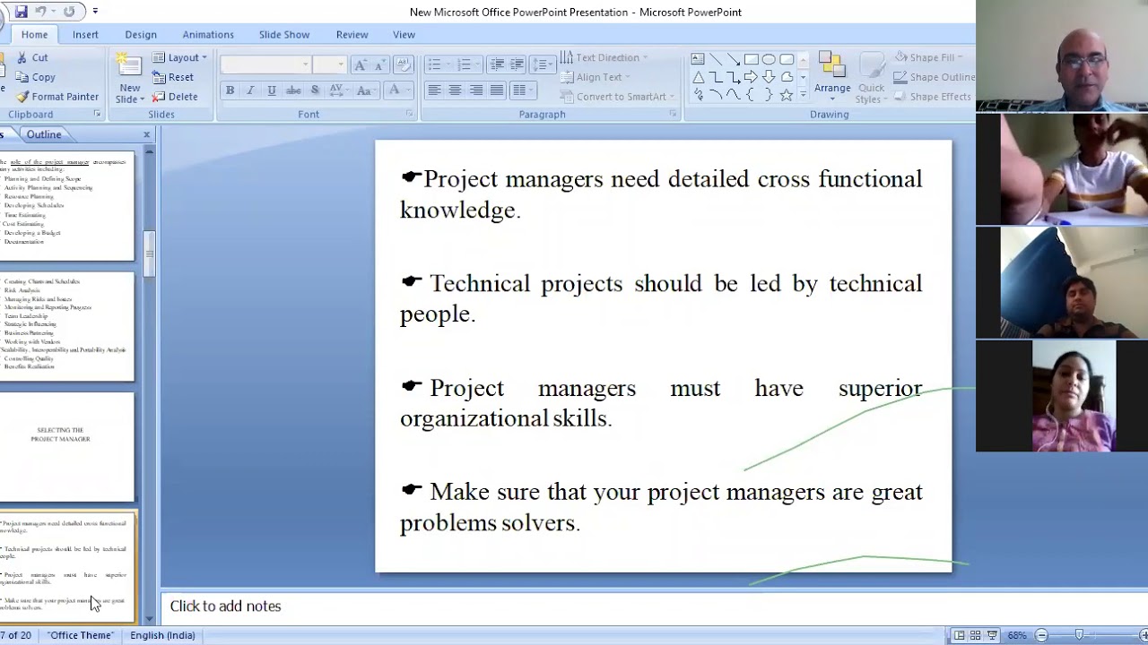 DR S K Mathur_2 sem_MBA_Projment Management_Project Org. and Project ...