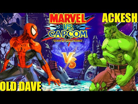 Marvel vs Capcom: ACKESH vs OLD DAVE (FT5)