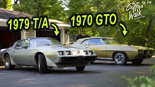 RESCUED PONTIACS: Rare 1970 GTO & 1979 Trans Am!!