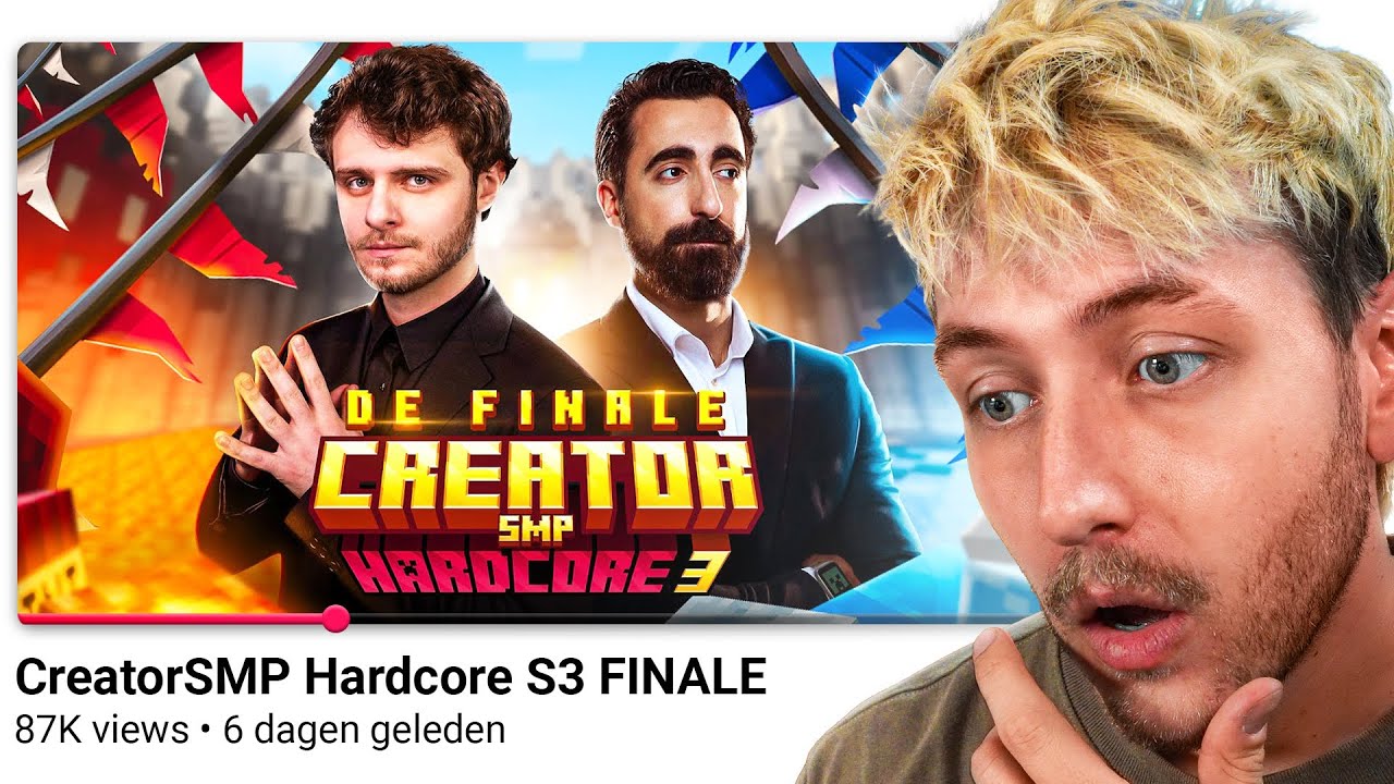 Reageren op de CreatorSMP 3 Finale!