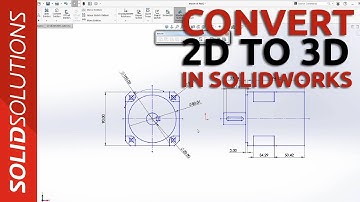 Converting 2D to 3D in SOLIDWORKS