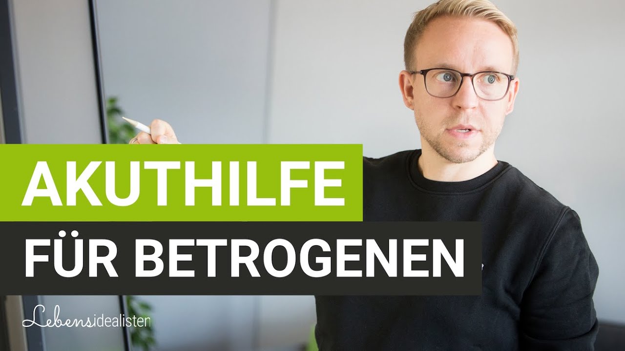 Affäre aufgeflogen: Akuthilfe für betrogene Menschen I Lebensidealisten