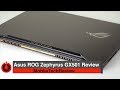 Vista previa del review en youtube del Asus ROG ZEPHYRUS GX501