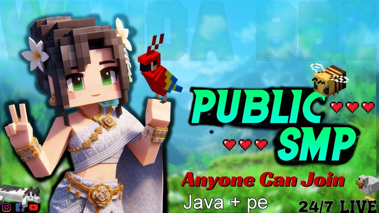 Building My Dream Base | 24/7 Public SMP | Minecraft - YouTube