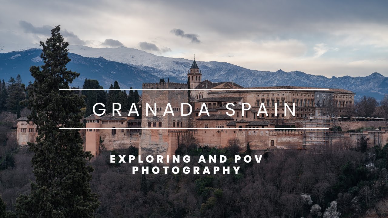 Granada Spain - 8 Minutes of Relaxing POV Street Photography w/ Sony a7iii