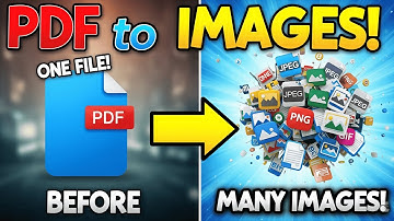 How to Convert a PDF to Images (JPG) for FREE!