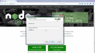 How to install Node.js on Windows