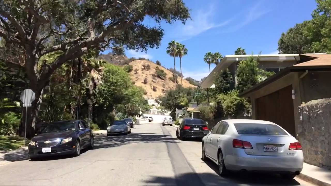 Driving the Hollywood Hills YouTube