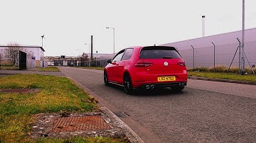 Golf R 7.5 (facelift) resonator delete (res delete) - exhaust noise