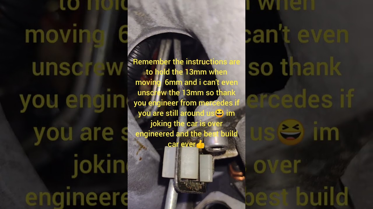 How to repair ticking hydraulic lifters and chain with Bardahl on Mercedes w140 3.5td 