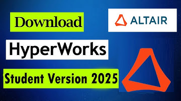 How to Download Altair HyperWorks 2025 Student Edition |Latest Version Download Windows | hyperworks