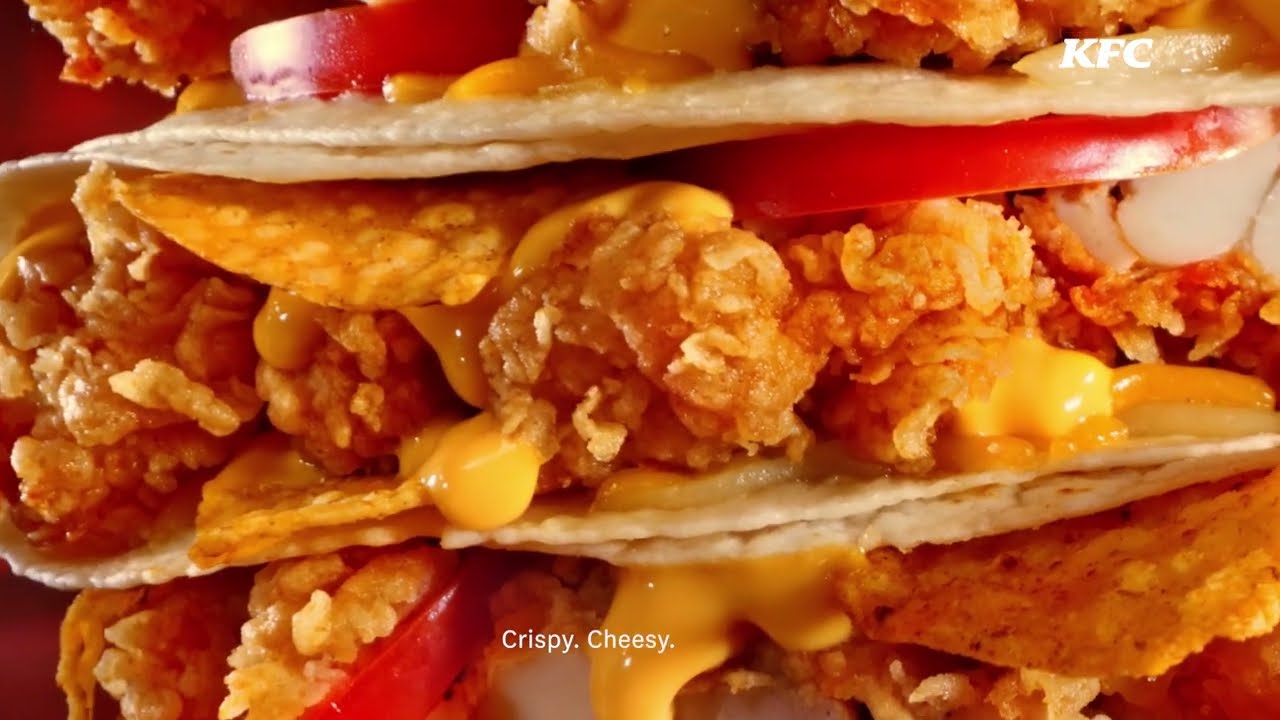 KFC Cheesy Zinger Meltz YouTube