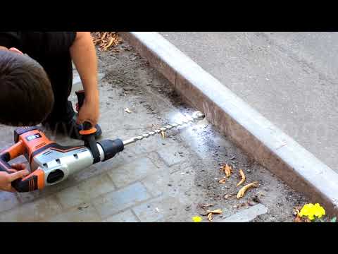 Как работает предохранительная муфта (Safety clutch for user protection working) в перфораторах AEG