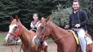 Eşsiz Manzara Ve Temiz Havada Kızımla At Koşturmak - Muhteşem Etkinlik