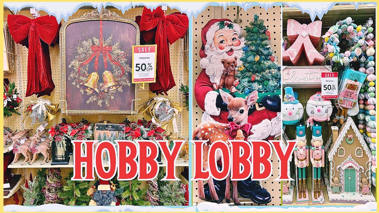 ХОББИ ЛОББИ ПРАЗДНИЧНОЕ ВОЛШЕБСТВО В ПРОХОДАХ!! РОЖДЕСТВЕНСКАЯ СТРАНА ЧУДЕС 🎄 ДЕЛАЙТЕ ПОКУПКИ СО ...