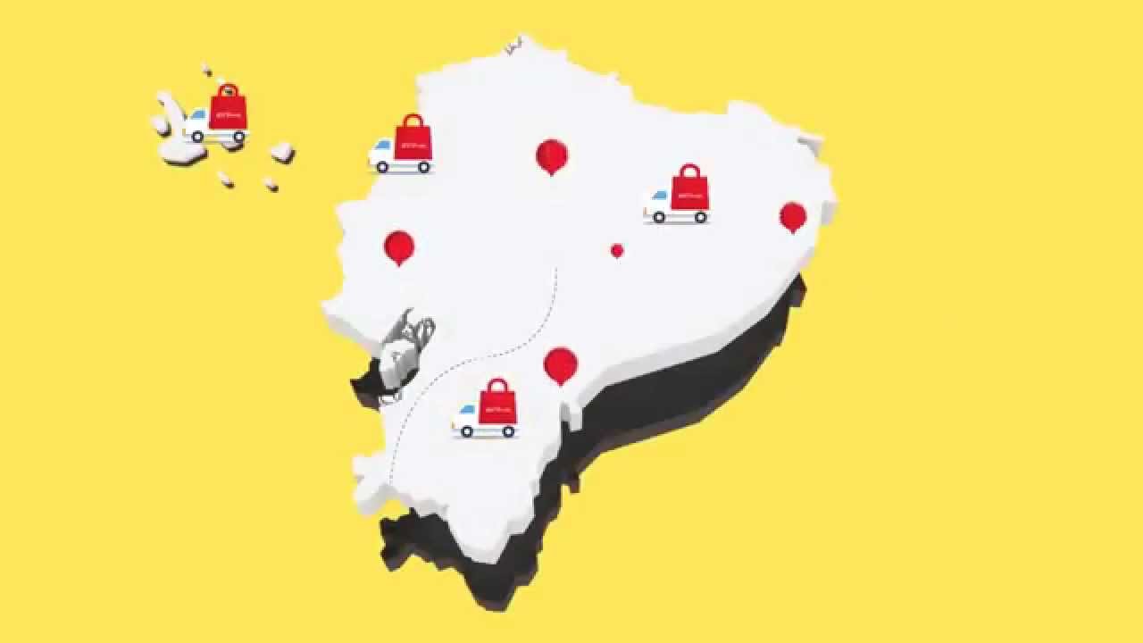 Llevamos tus compras, hasta la puerta de tu casa. - YouTube