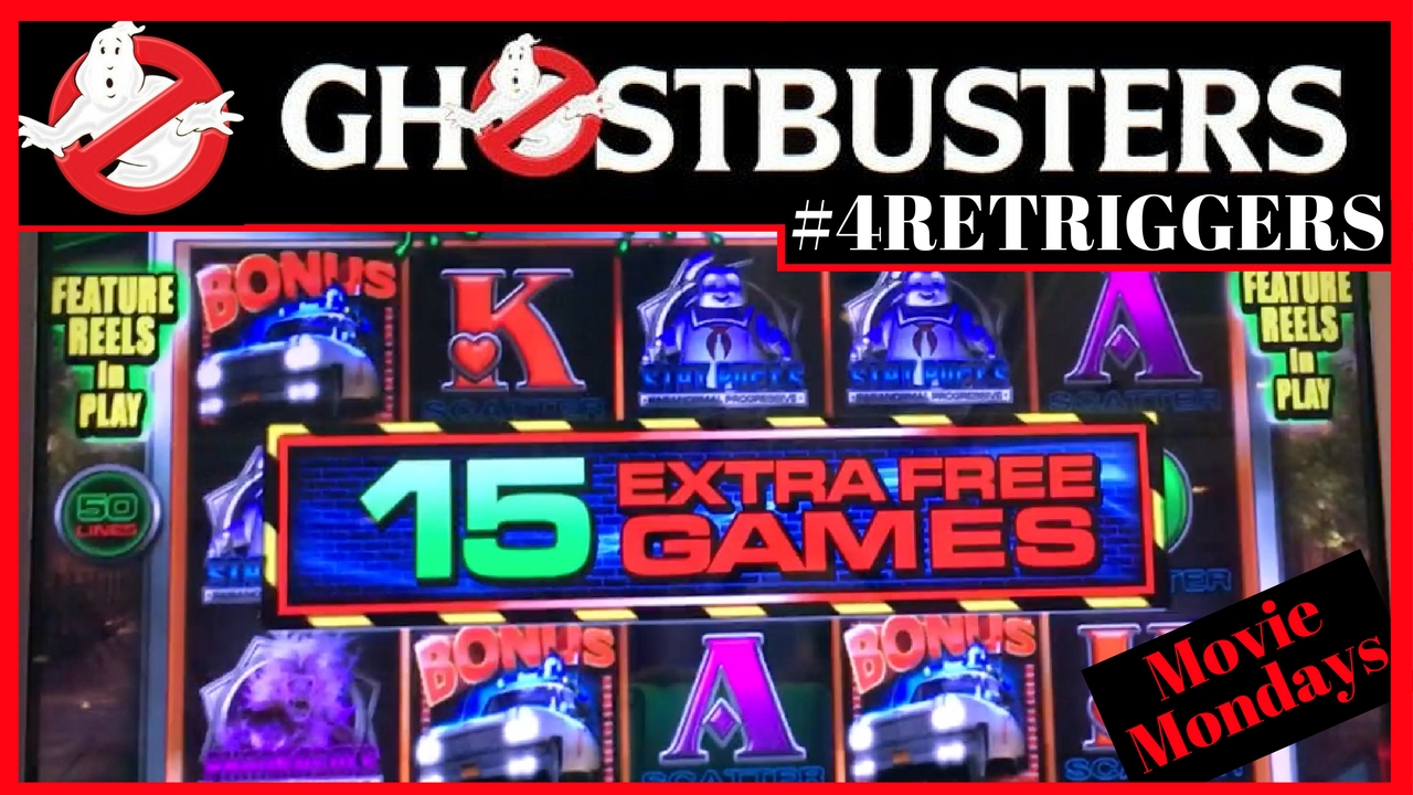 Ghostbusters BONUS with 4 RETRIGGERS! MOVIE MONDAYS Live Play at