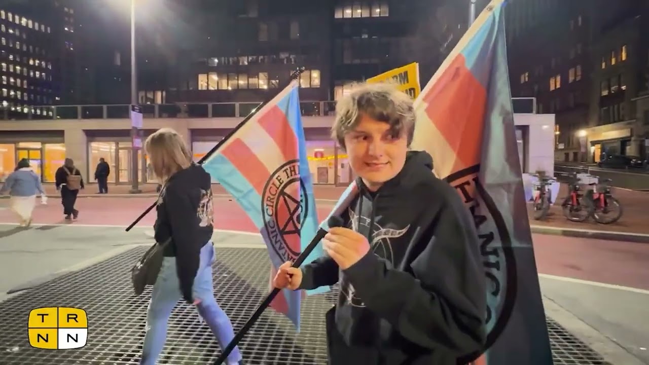 Hades Speaks to TRRN at Anti-ICE Protest