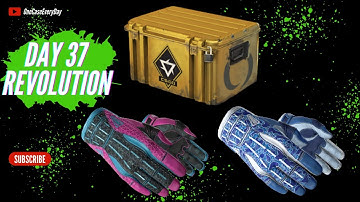 Opening one CSGO case every day until I get a Gold DAY 37