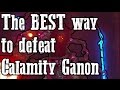 The BEST way to defeat Calamity Ganon - Hyrule Castle