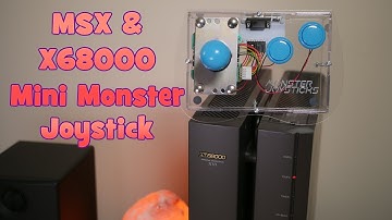 MSX and X68000 Arcade quality stick -  Mini Monster Joystick update!