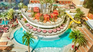 Inside the GOLDEN NUGGET Las Vegas Rush Tower Corner Suite 🤩