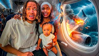 We Got Stuck In A Storm Flying Home!