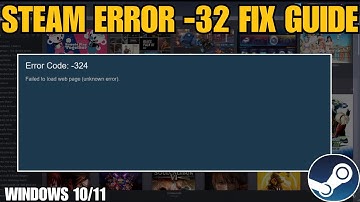 Steam Error Code -324 : Causes and Step by Step Fixes For Windows