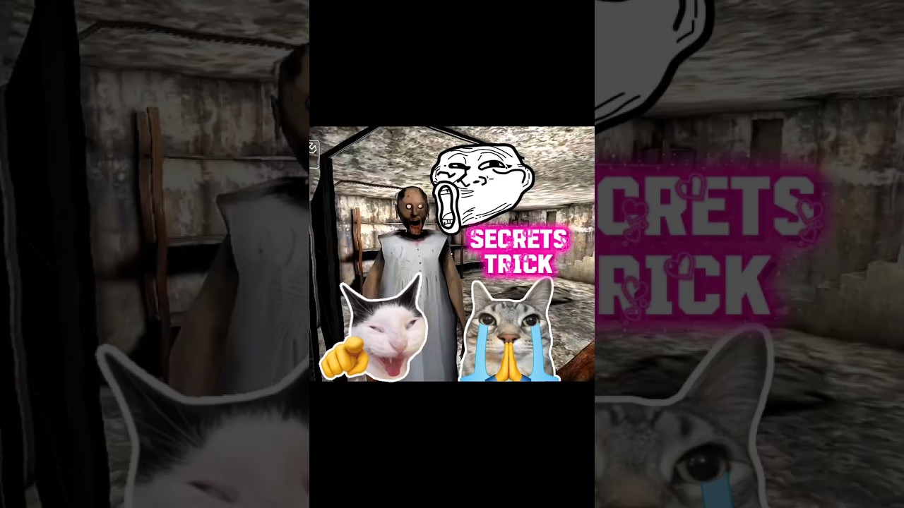 Granny Wall Glitch 😱 | wall trick 💀🔥