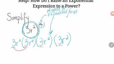 GED® Math: Power Rule as Extension of Product Rule (1.7, Adv, #12a)