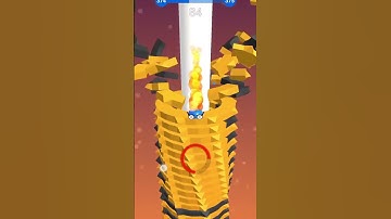 Stack Bounce game play 😛😛😱😱 #gaming #stackbounce #playgaming #games #stackboll #gameplay