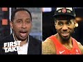 Stephen A. will forgive the Knicks and apologize if Kawhi signs | First Take