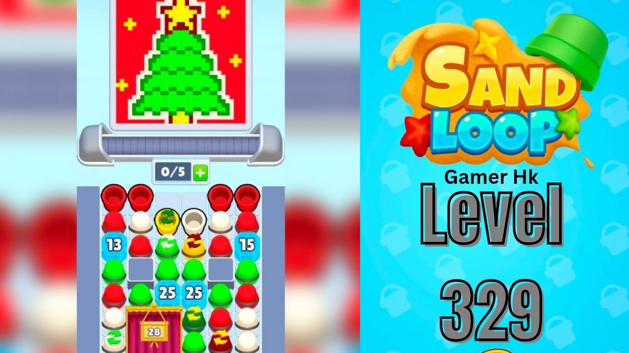 Sand loop level 329 Walkthrough Solution 