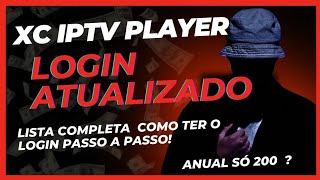 Como criar login para XCIPTV PLAYER melhor aplicativo de 2023.