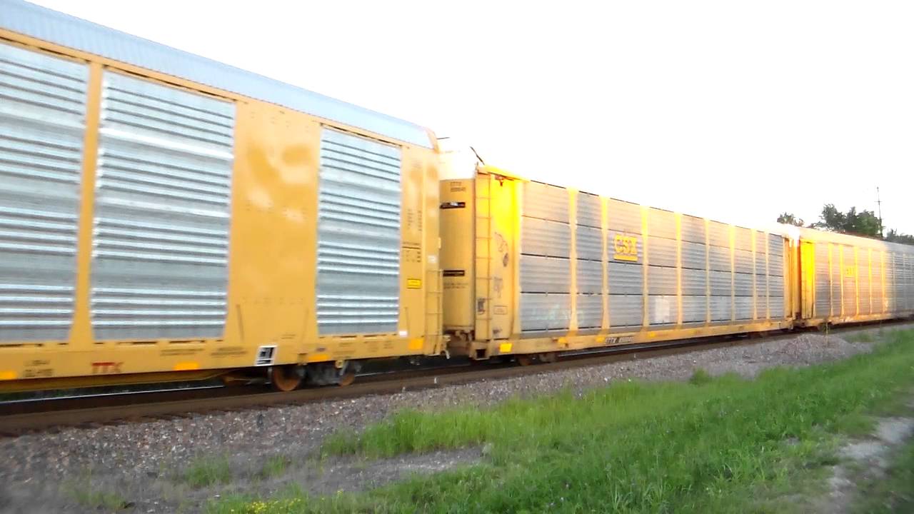 Ns Auto Rack New AC4400 Duo Lead CP Mixed Freight with Brand New NS Auto Racks at ...