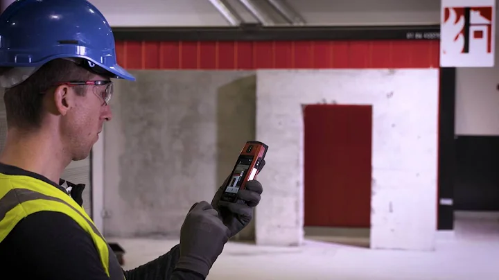 HOW TO use the measure from picture function on the Hilti PD-C laser range measurer