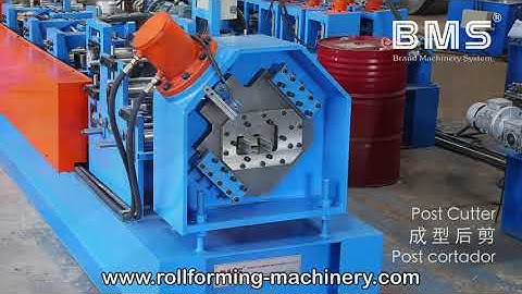 Quick-change Type C Purlin Machine-1 Machine for Multi Profiles, Popular for Solar Industry (Tipo C)