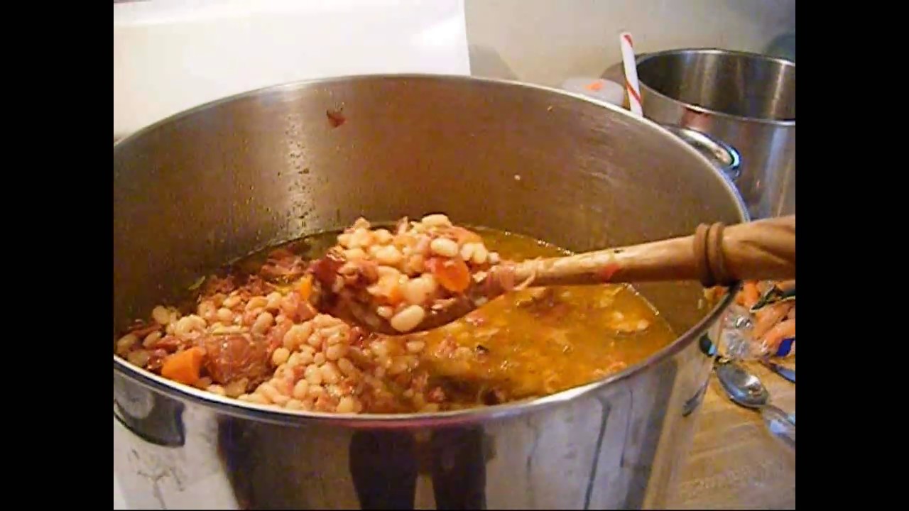 Amish Recipe Ham and Bean Soup (homestead Tessie Mobile Home Living