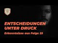 Debrief #1 – Bewusste Risikoabwägung