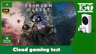 Crimson Desert | Xbox Series S | Cloud gaming test  screenshot 2