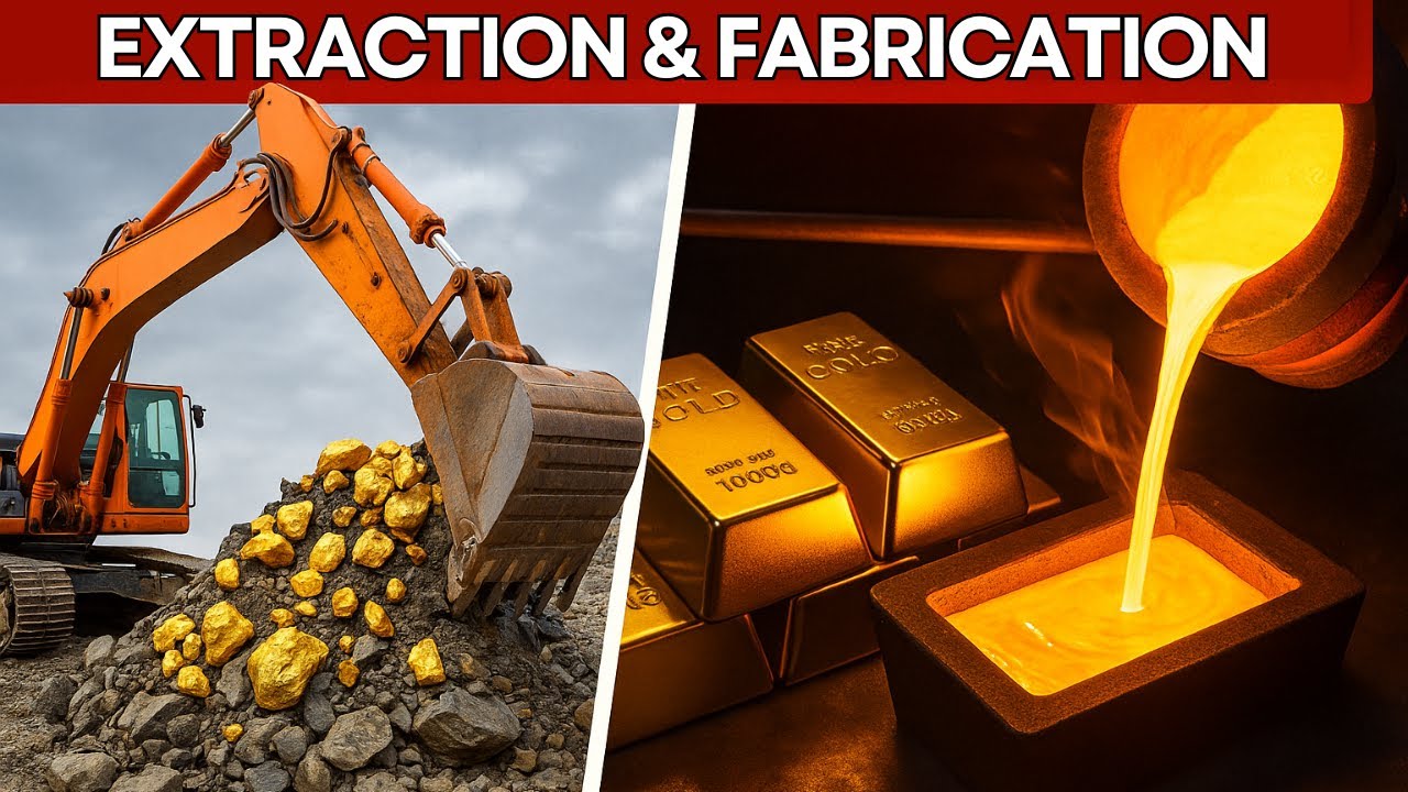 De la mine au lingot : le voyage fascinant de l’or pur