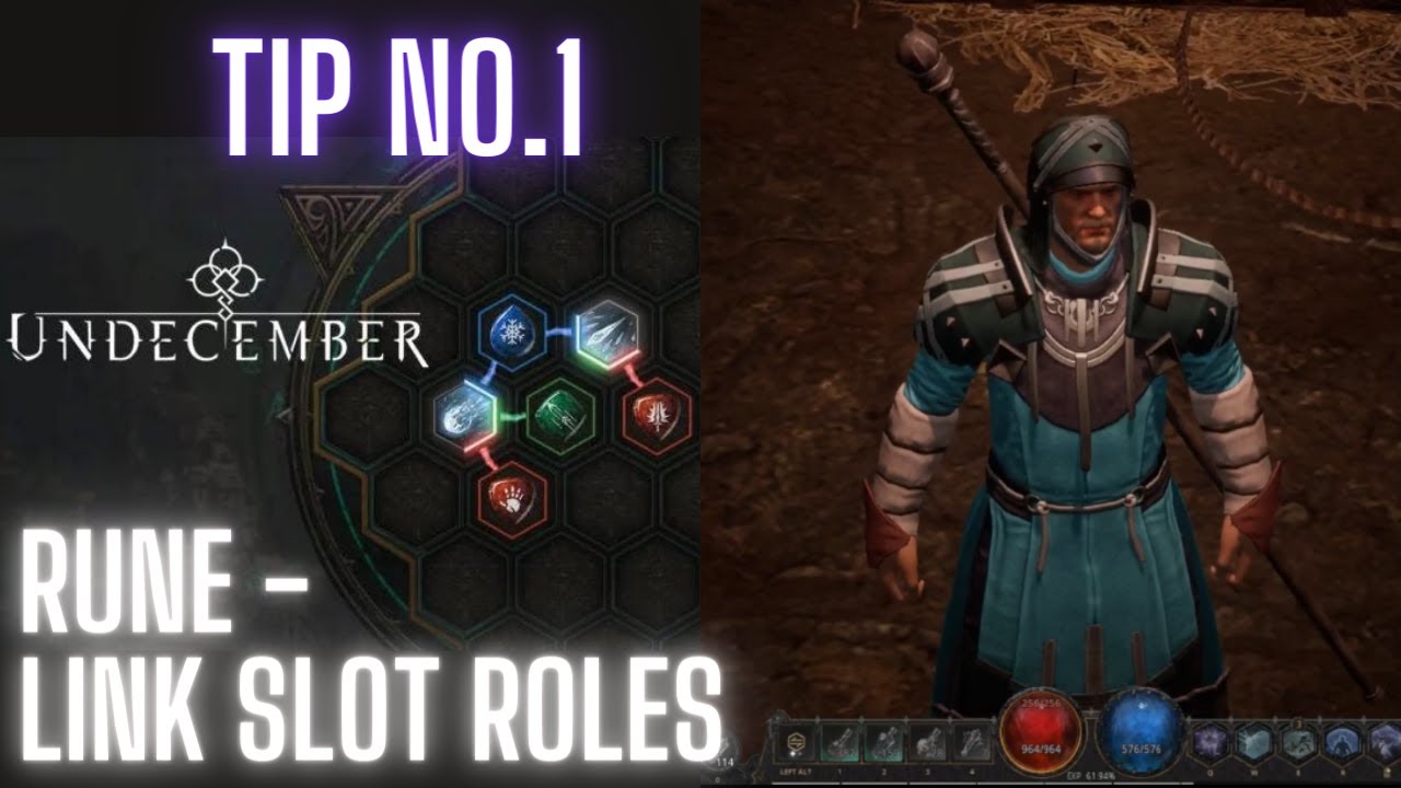 UNDECEMBER tips for new players | No.1 Rune - Link slot roles