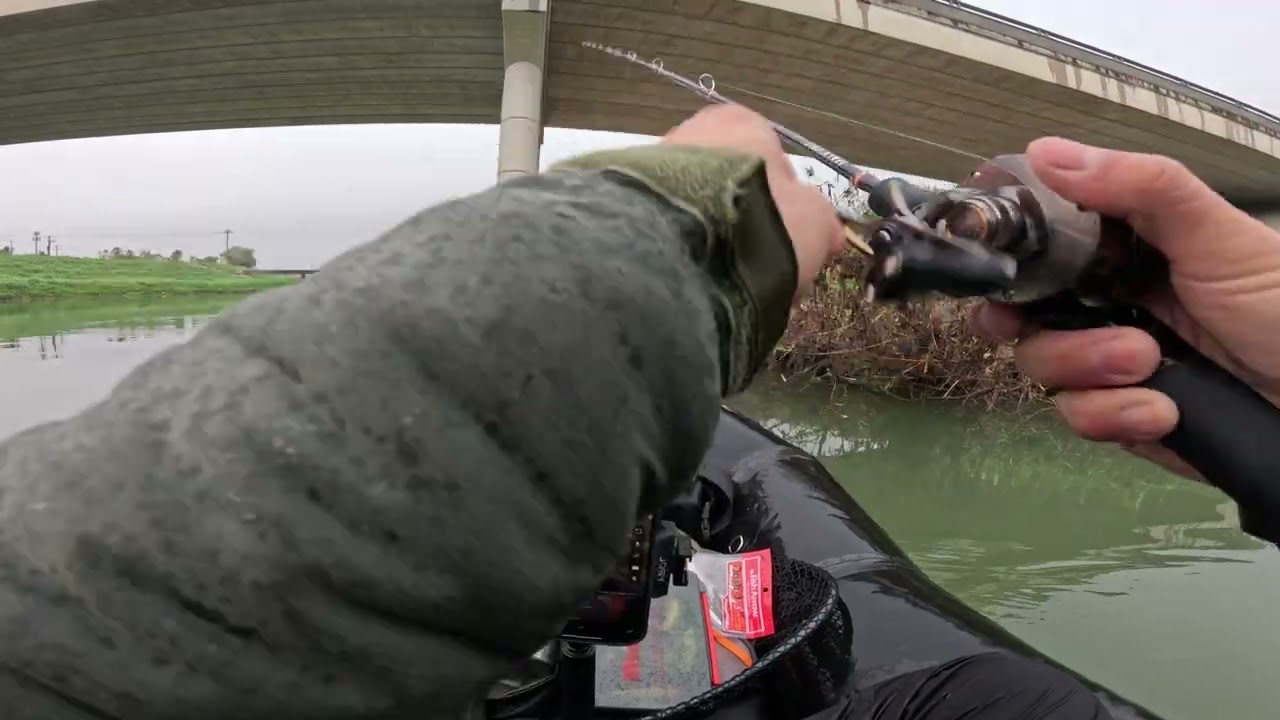 Bass Fishing Live Streaming Highlight in USA Lake Kokopelli Packraft inflatable kayak boat Megabass