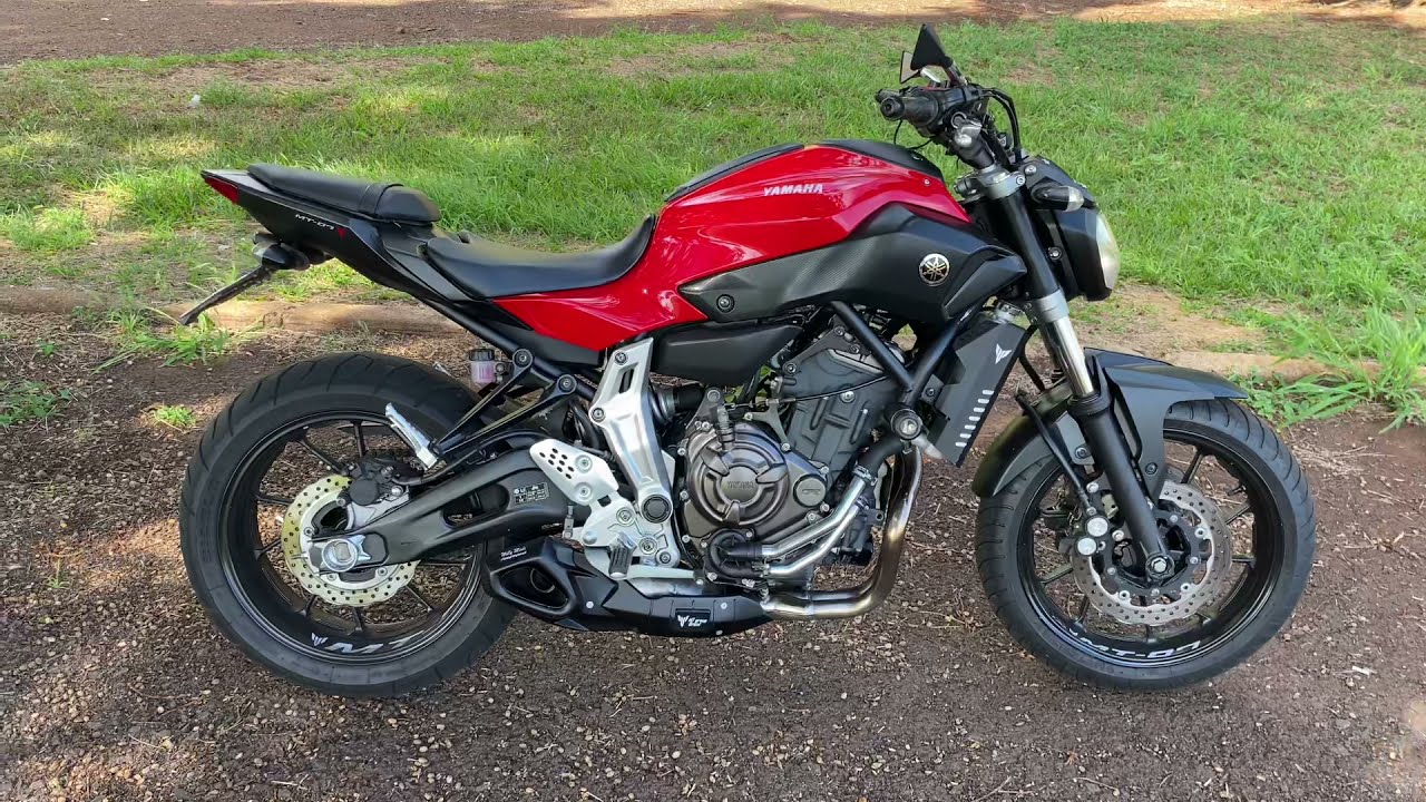 Yamaha MT 07 Escape Willy Made Firetong YouTube