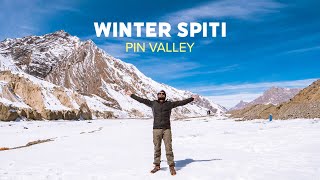 Road to Pin Valley | Tabo to Kaza | Winter Spiti Ride | Ep 2 | 4K