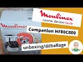 Unboxing/déballage du Moulinex Companion XL modèle HF80C800